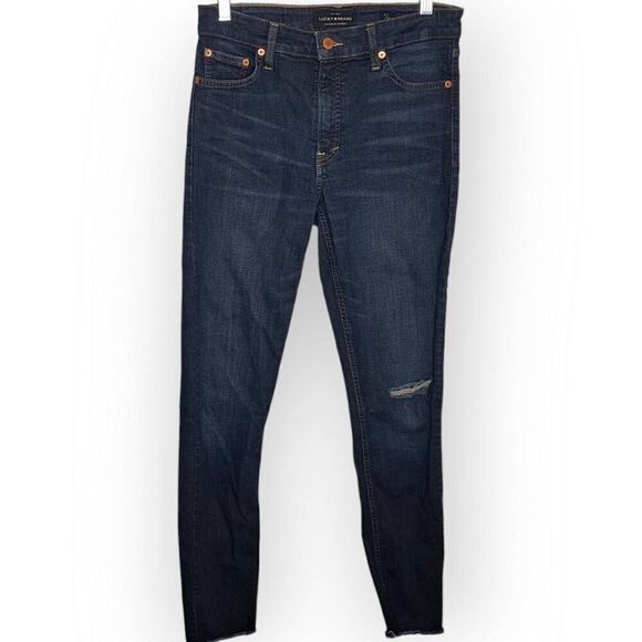 Lucky Brand Women's Bridgette Skinny Ankle Jeans size 4/27 - Picture 1 of 9
